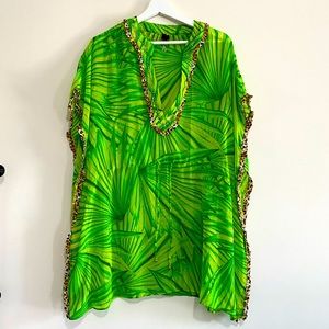 VICTORIAS SECRET Cover Up Jungle Animal Print XS